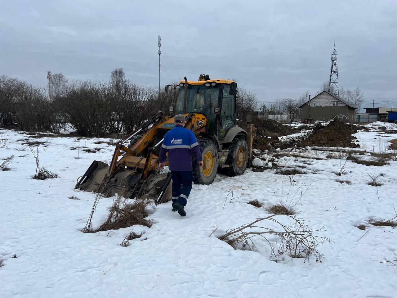 Природный газ пришел в деревни Сланцевского района